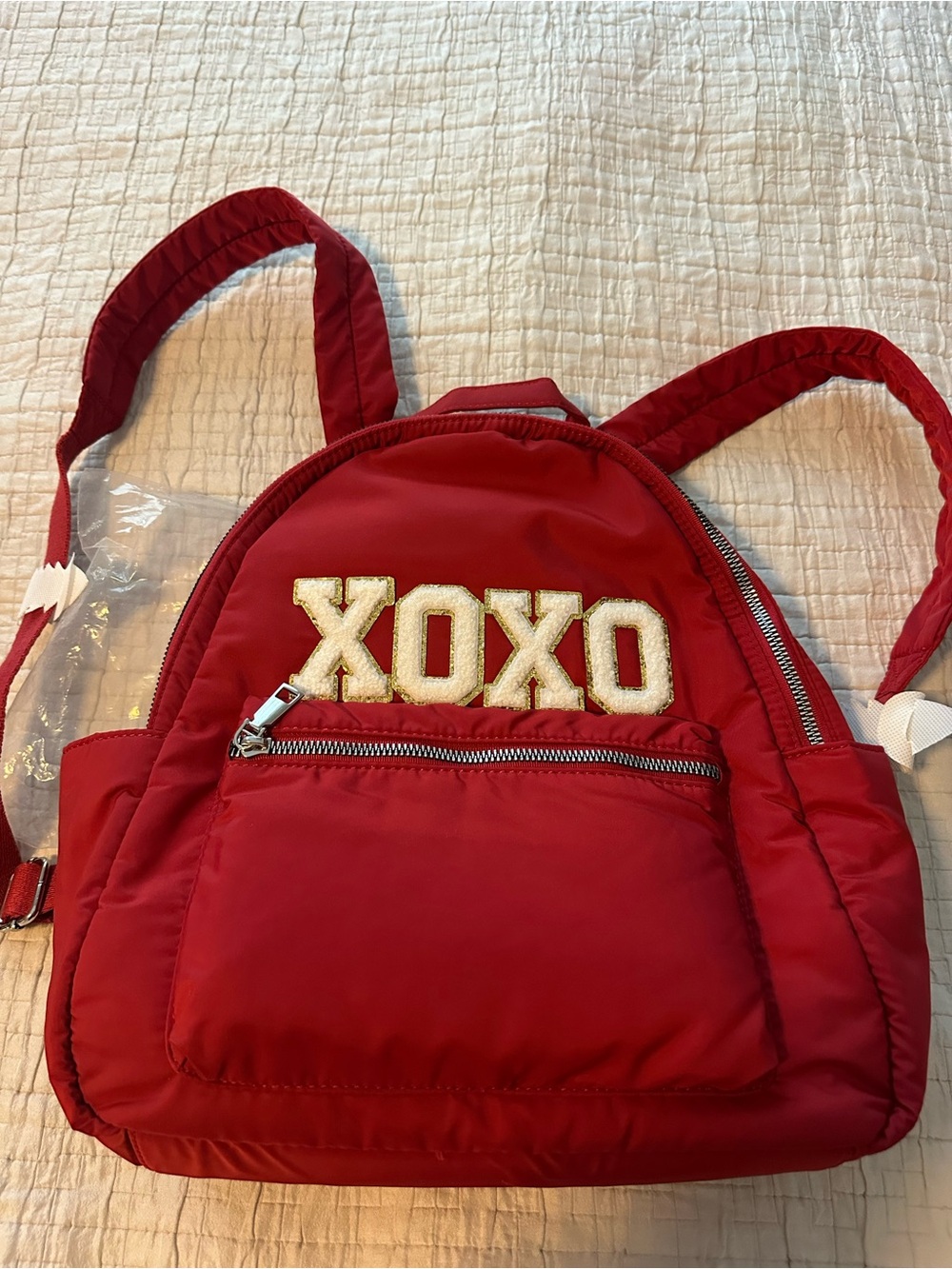 XOXO Red Mini Backpack